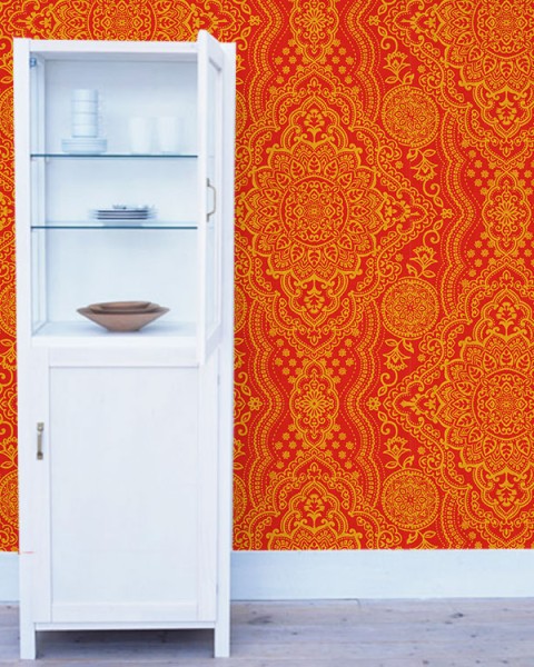 [Hatte Me] REMOVABLE AND REUSABLE WALLPAPER REMAKE SHEET-BOHO PATTERN (65cm x 3m) / BOHO-E4