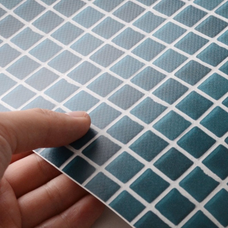 [Hatte Me] REMOVABLE AND REUSABLE WALLPAPER REMAKE SHEET-MOSAIC TILE PATTERN (65cm x 3m) / MOSA-07