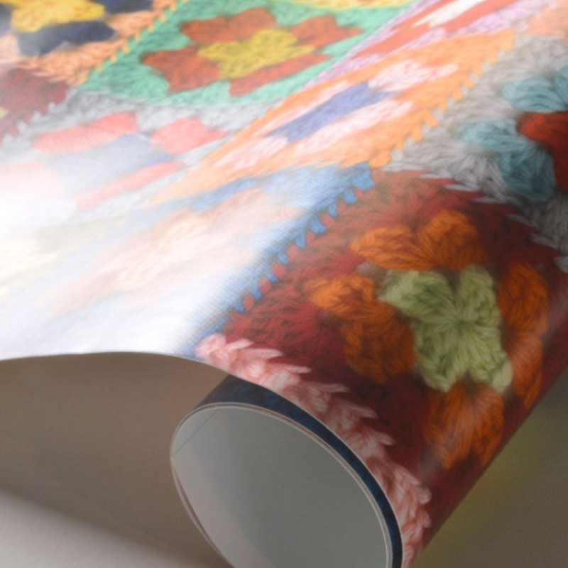 [Hatte Me] REMOVABLE AND REUSABLE WALLPAPER REMAKE SHEET-MOTIF CONNECTING PATTERN (65cm x 3m) / MOTI-01