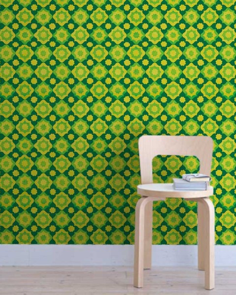 [Hatte Me] REMOVABLE AND REUSABLE WALLPAPER REMAKE SHEET-REPRINT VINTAGE PATTERN (65cm x 3m) / FKVT-A1