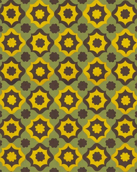 [Hatte Me] REMOVABLE AND REUSABLE WALLPAPER REMAKE SHEET-REPRINT VINTAGE PATTERN (65cm x 3m) / FKVT-A7