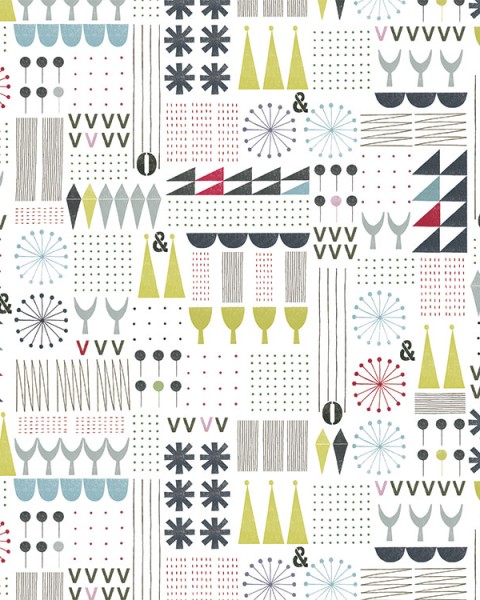 [Hatte Me] REMOVABLE AND REUSABLE WALLPAPER REMAKE SHEET-YUKARI SWEENEY DESIGN (65cm x 3m) / YSD-02