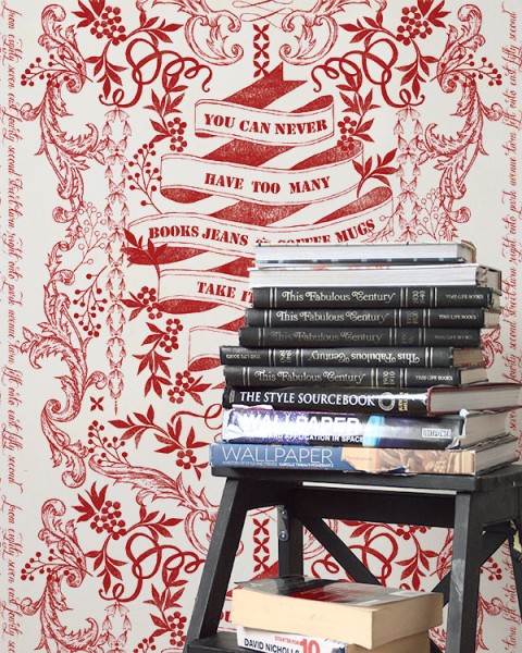 [Hatte Me] REMOVABLE AND REUSABLE WALLPAPER REMAKE SHEET-YUKARI SWEENEY DESIGN (65cm x 3m) / YSD-03B 