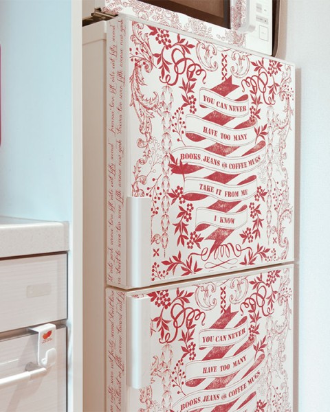 [Hatte Me] REMOVABLE AND REUSABLE WALLPAPER REMAKE SHEET-YUKARI SWEENEY DESIGN (65cm x 3m) / YSD-03B 