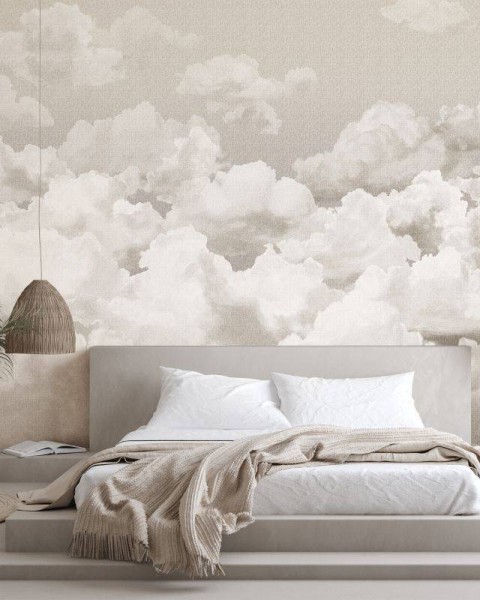 HOHENBERGER | 26783 | CLOUDS TAUPE GREY