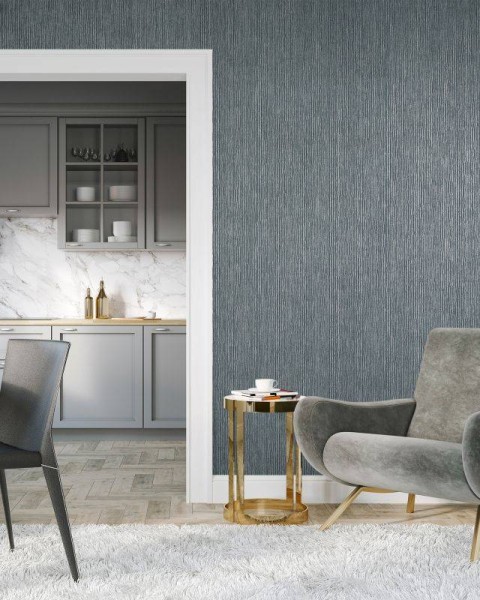 HOHENBERGER | 65047 | CURTAIN BLACK BLUE