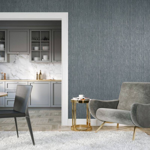 HOHENBERGER | 65047 | CURTAIN BLACK BLUE