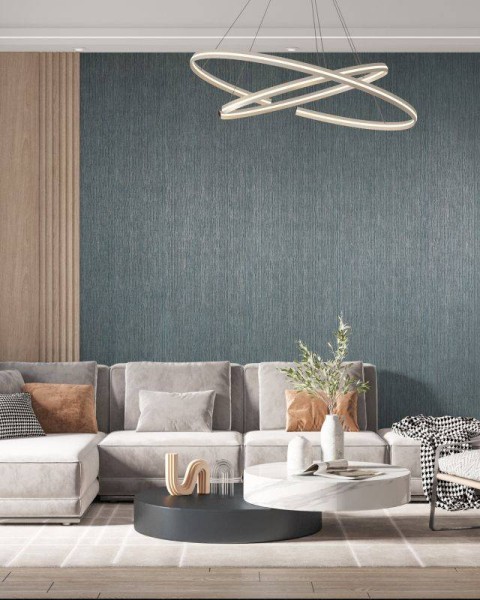 HOHENBERGER | 65053 | CURTAIN DARK BLUE