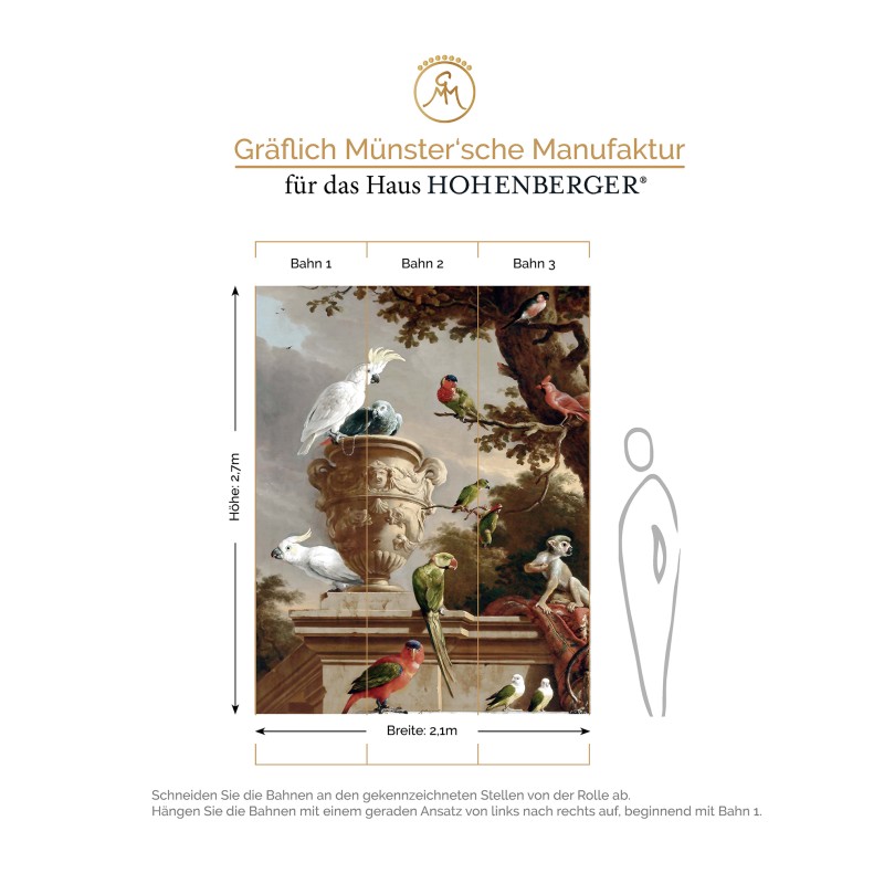 Hohenberger | GMM | Historical Parrots & Monkey | 26989-HTM