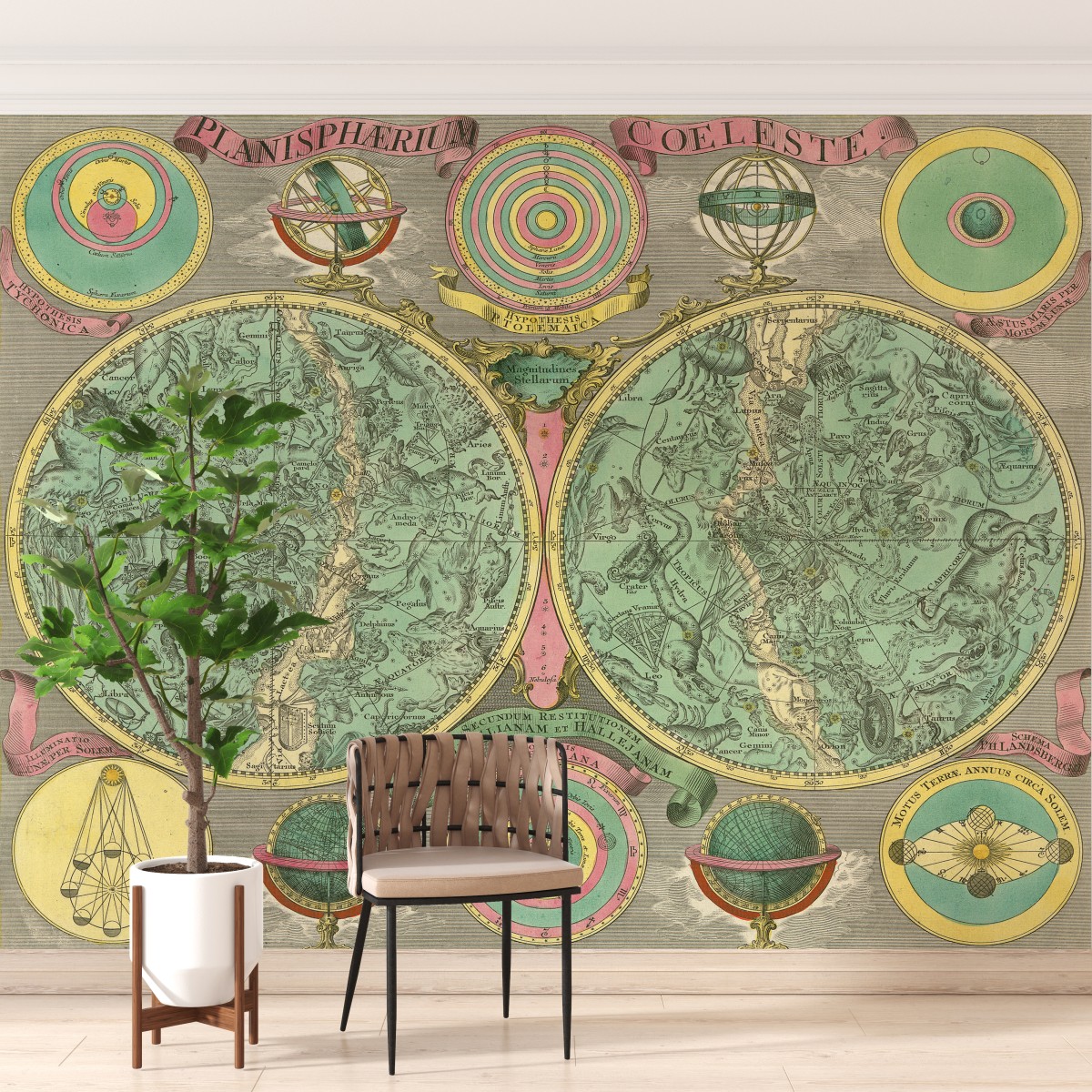 Hohenberger | GMM | Vintage Star Map | 18033-HTM