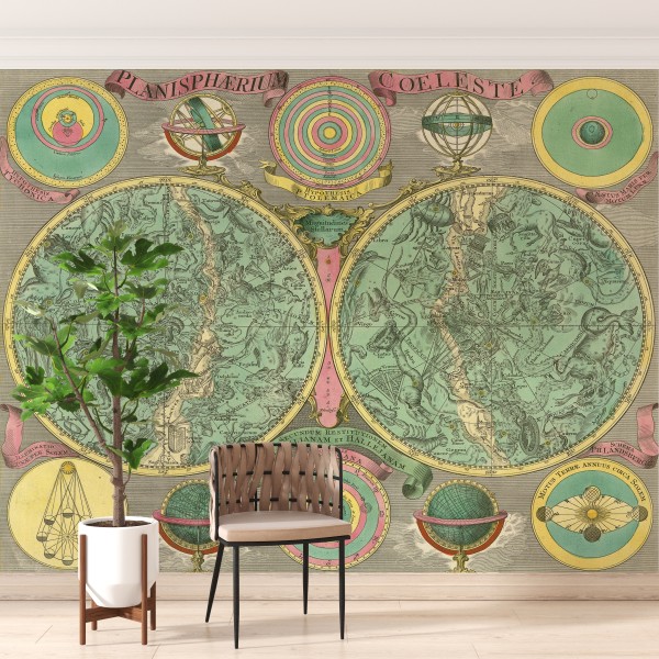 Hohenberger | GMM | Vintage Star Map | 18033-HTM