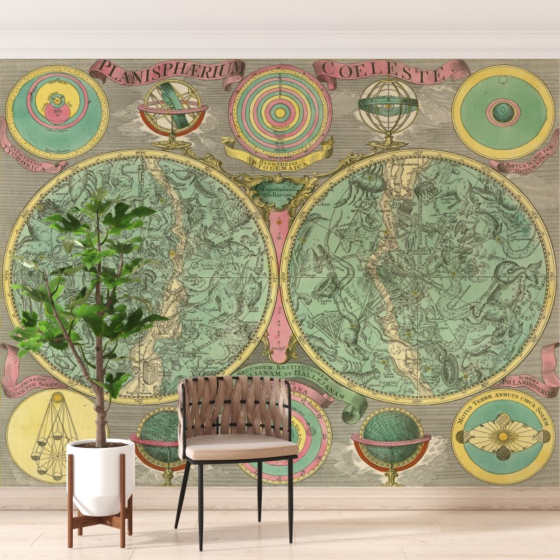 Hohenberger | GMM | Vintage Star Map | 18033-HTM