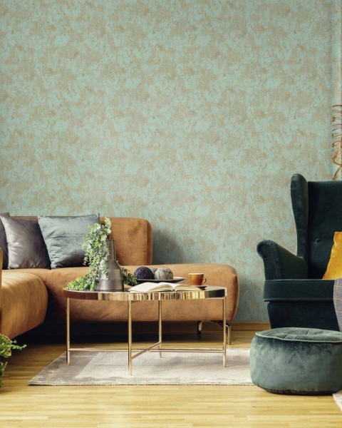 HOHENBERGER | 26953 | MONSTERA PLAIN TEAL