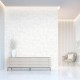 HOHENBERGER | 26951 | MONSTERA PLAIN WHITE