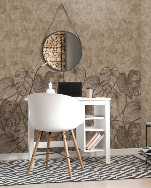 HOHENBERGER | 26975 | MONSTERA TWIN WALL BLACK WALNUT