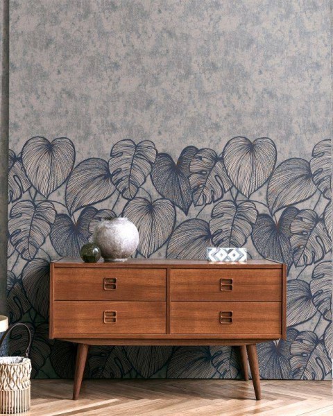 HOHENBERGER | 26980 | MONSTERA TWIN WALL NAVY ASH