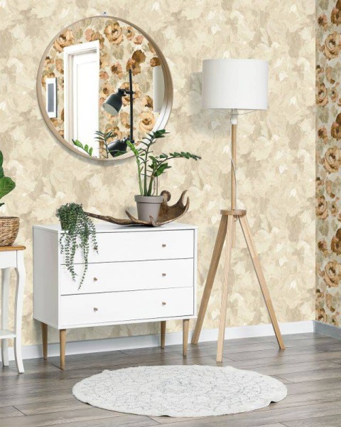 HOHENBERGER | 26909 | PAEONIA PLAIN BEIGE