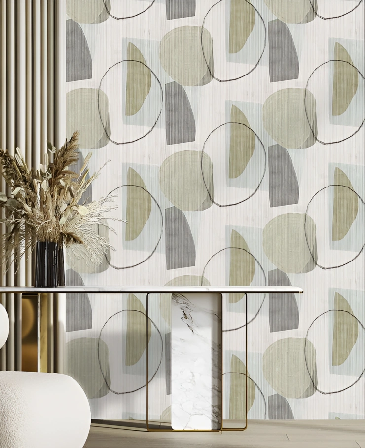 Minimalist geometric pattern look elegant in any interior