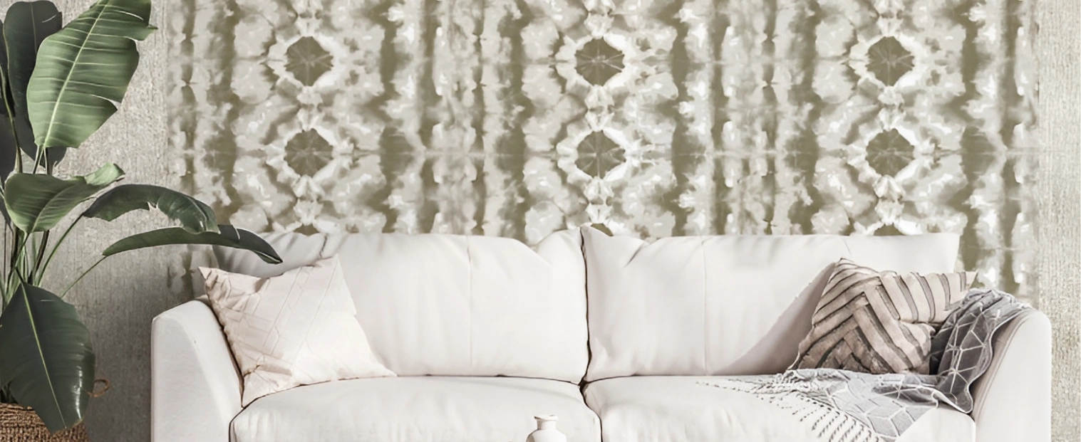 Discover Batik Wallpaper for your living room