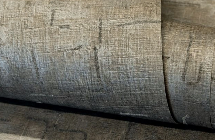 Detailed texture of wallpaper