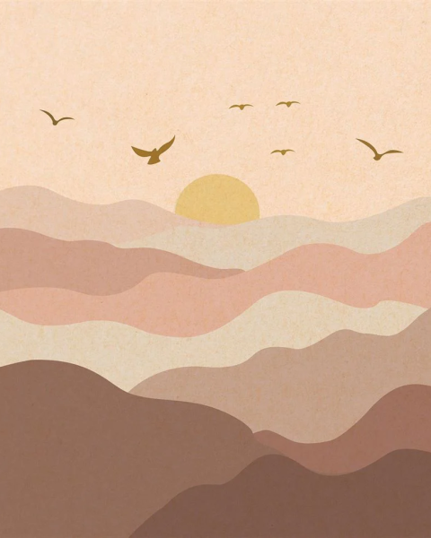 Honpo IM | Landscape | Setting Sun | LDS 140