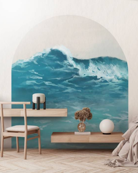 Honpo | Waves, Rushing Shore | HO-0085