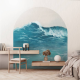 Honpo | Waves, Rushing Shore | HO-0085
