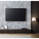 Dark fluted panel with wallpaper, Honpo feature wall package