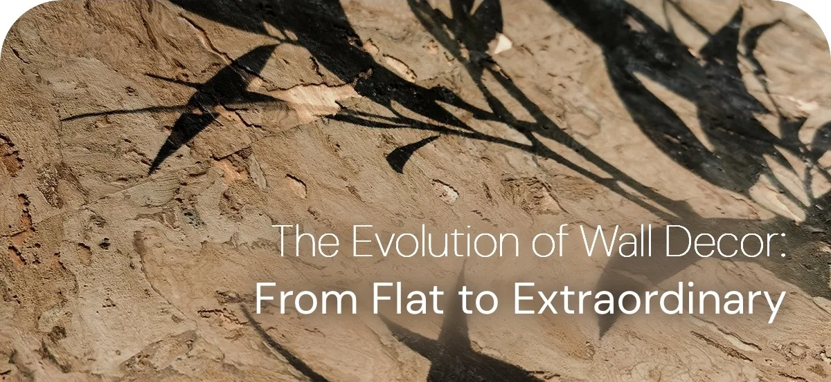 evolution of wall decor flat to extraordinary