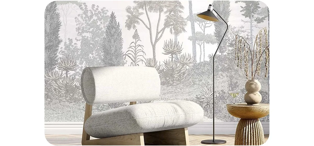 forest wall mural