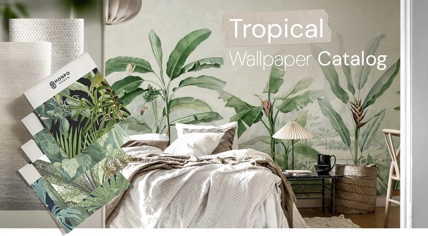 Tropical wallpapers are a good alternative