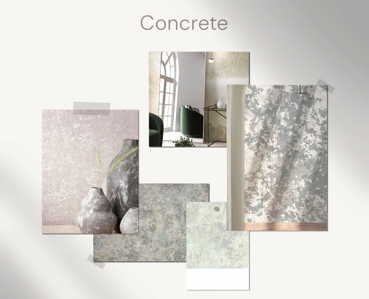 Concrete Interior Wallpaper