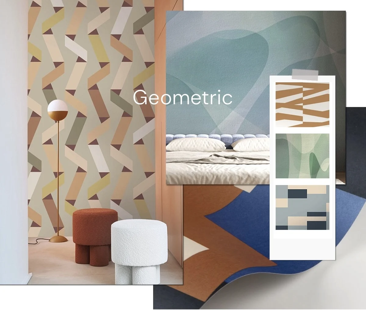Geometric Interior Wallpaper