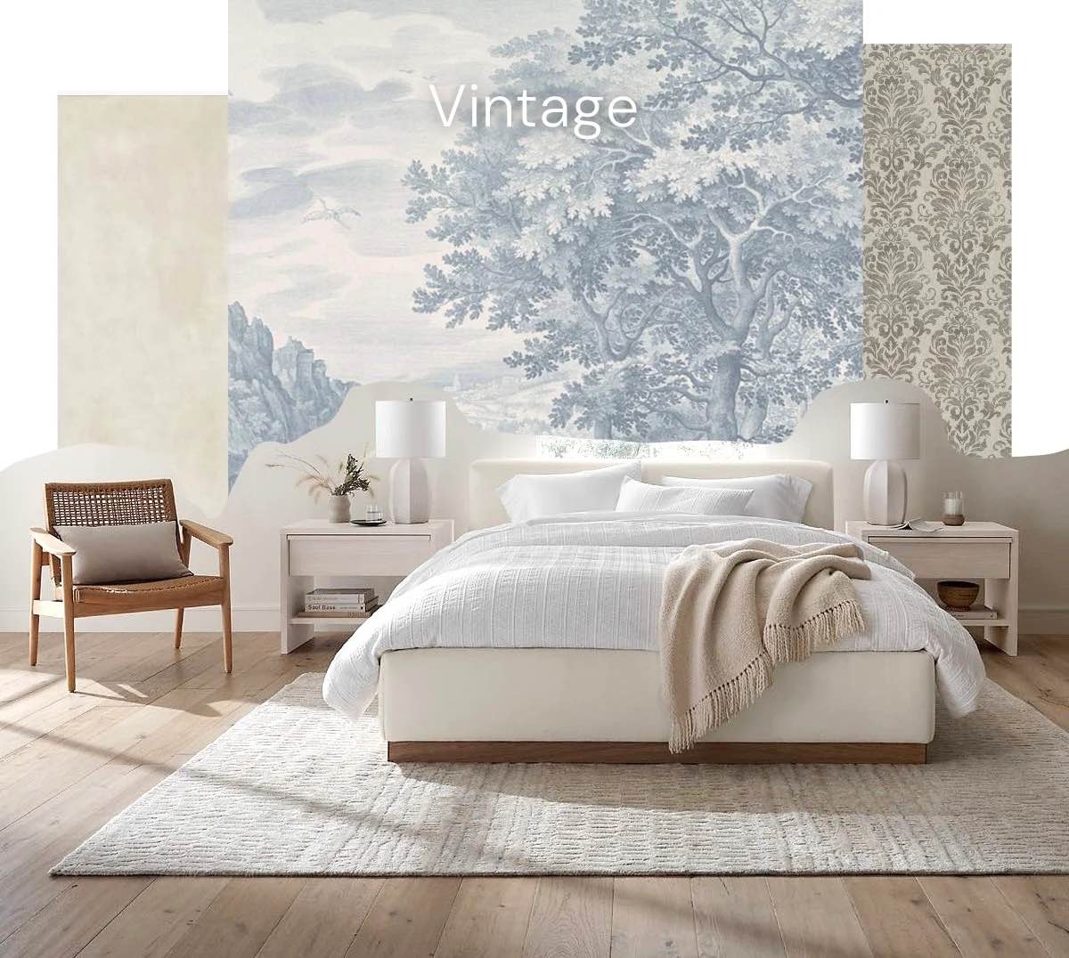 Vintage Classic Interior Wallpaper