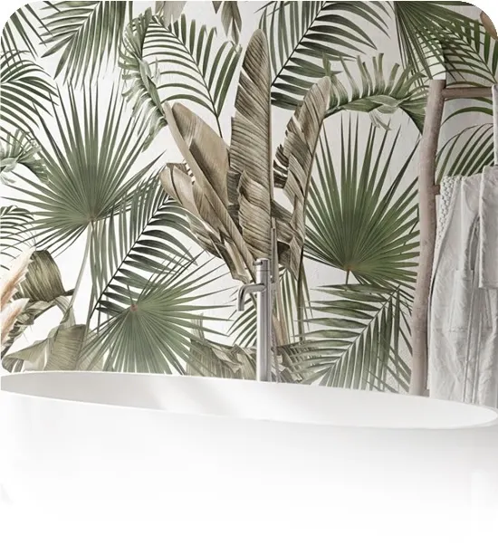 fiberglass bathroom wallpaper
