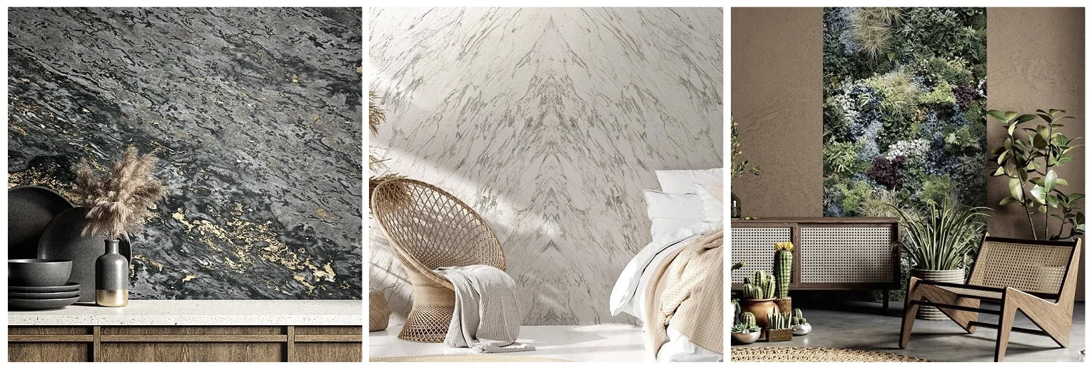 by Rasch Textil is a tribute to the founding fathers of the wallpaper factory of the very same name