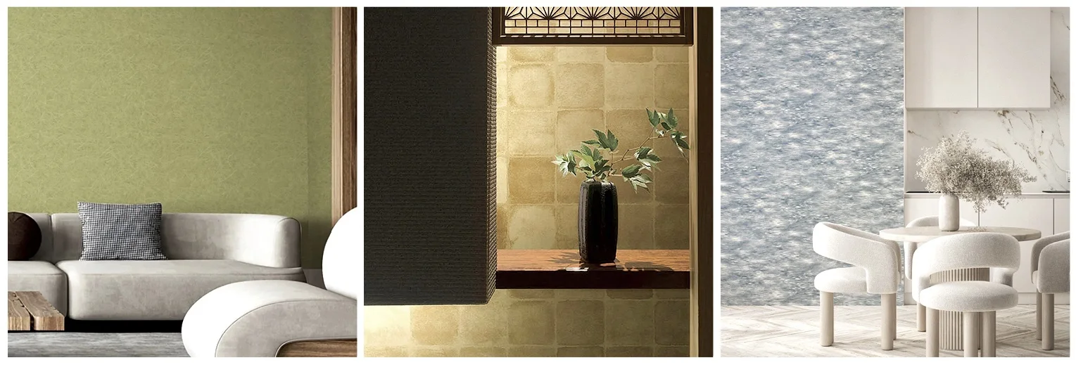 Runon wallpaper has a special air filtration technology incorporated inside its wallpaper