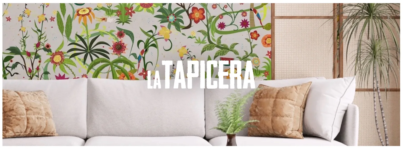 La Tapicera is a brand of aesthetic wallpaper