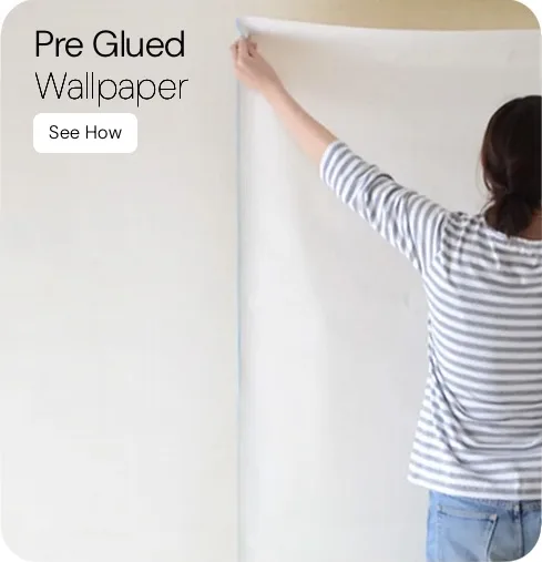 pre glued wallpaper