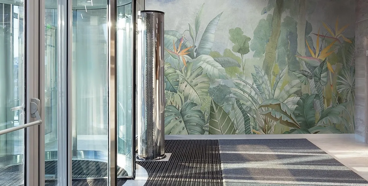 Tropical public space mural