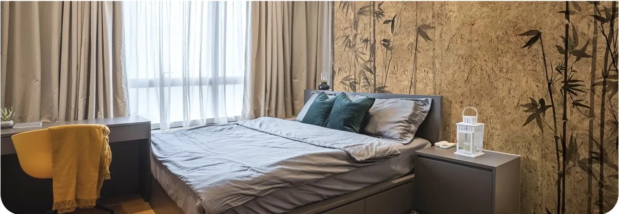 Marina Bay Residence bedroom project