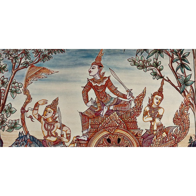 Honpo WP | A Scene from the Ramakian (Ramayana)