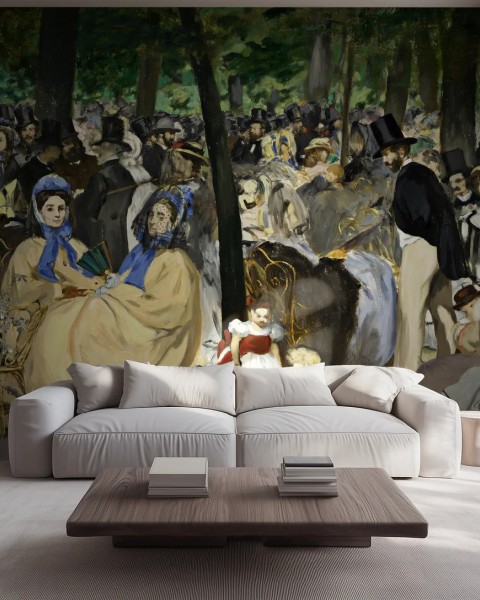Honpo WP | Music in the Tuileries – by Édouard Manet