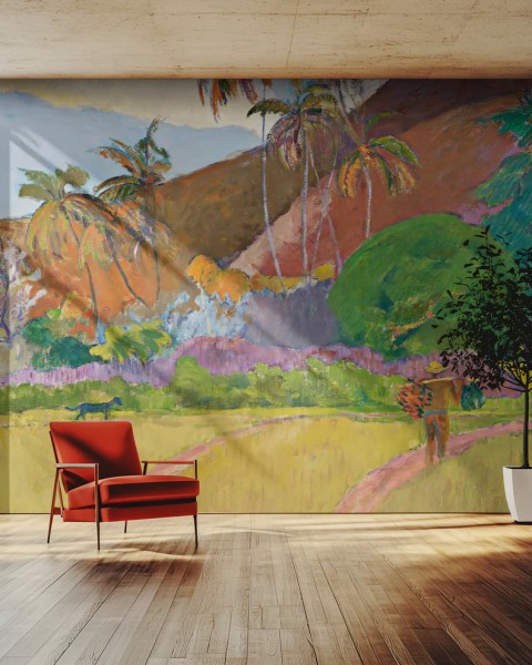 Honpo WP | Tahitian Landscape by Paul Gauguin