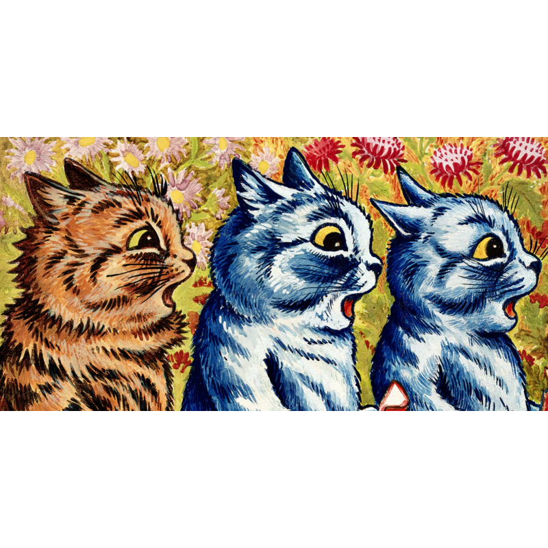 Honpo WP | Three Cats Singing