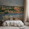 Honpo WP | The Village of L'Estaque Seen from the Sea – by Paul Cézanne (c. 1885)