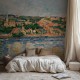 Honpo WP | The Village of L'Estaque Seen from the Sea – by Paul Cézanne (c. 1885)