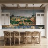 Honpo WP | The Village of L'Estaque Seen from the Sea – by Paul Cézanne (c. 1885)