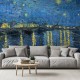 Wild Palace | Starry Night Over the Rhône – Vincent van Gogh (1888)