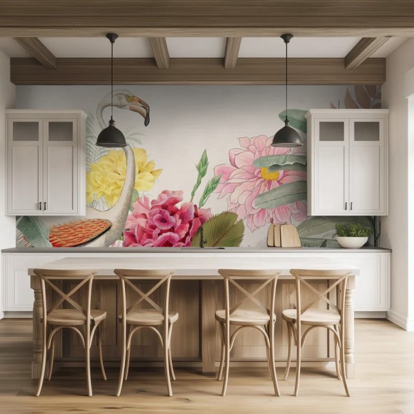 Honpo WP | Flamingo Serenade